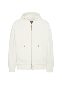 Boggi Milano FULL ZIP - Mikina so zipsom - white