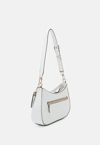Guess NOELLE TOP ZIP SHOULDER BAG - Handbag - white