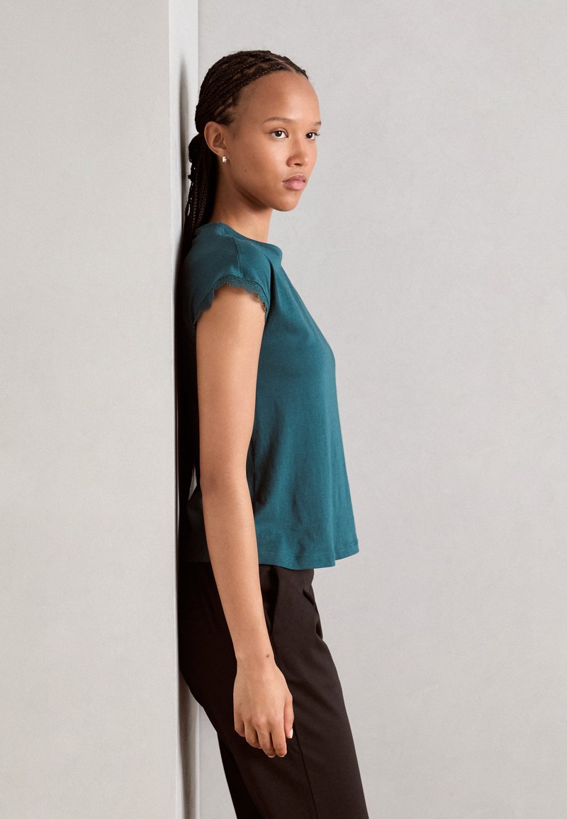 Anna Field - Basic T-shirt - teal, Enlarge