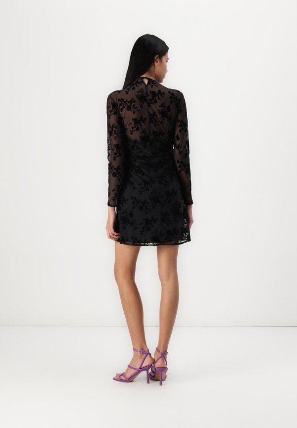 The A&F Paloma Long-Sleeve Mesh Mini Dress - Day dress3