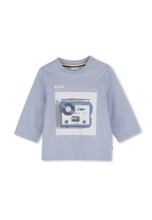 BOSS Kidswear, TEE-SHIRT MANCHES LONGUES - T-shirt à manches longues - bleu delave