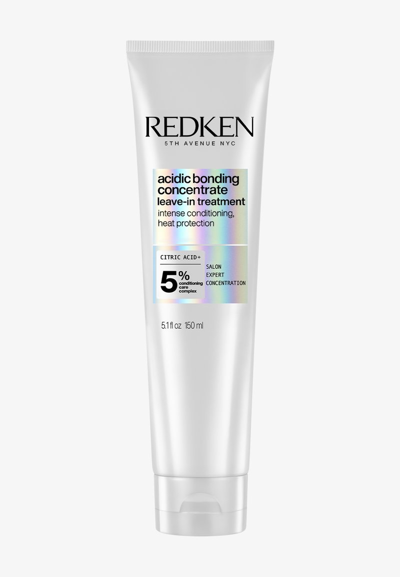 Tubo trattamento leave-in Redken acidic bonding concentrate con complesso condizionante al 5% per un condizionamento intenso e protezione dal calore, 150 ml.