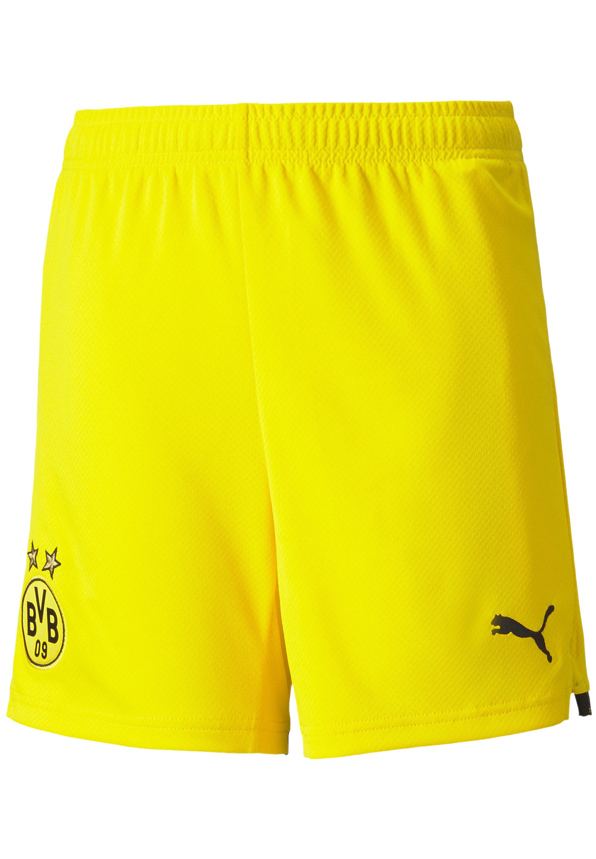Puma BVB BORUSSIA DORTMUND - Pantalón corto de deporte -  gelbschwarz/amarillo - Zalando.es