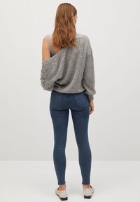 Mango Vaqueros pitillo - dark blue