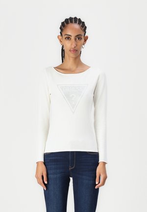 TRIANGLE LOGO  - Pullover - dove white
