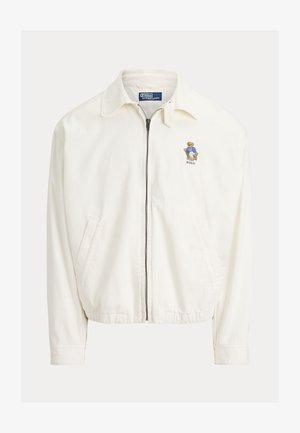 Polo Ralph Lauren, THE POLO BEAR BIG JACKET - Windbreaker - paper white