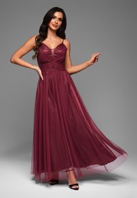 Ombre Cocktailklänning - burgundy