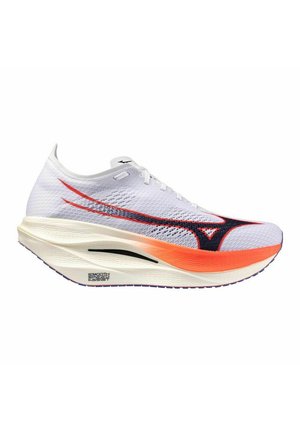 WAVE REBELLION 3 - Hardloopschoenen voor op de weg - white baritone blue fiery coral