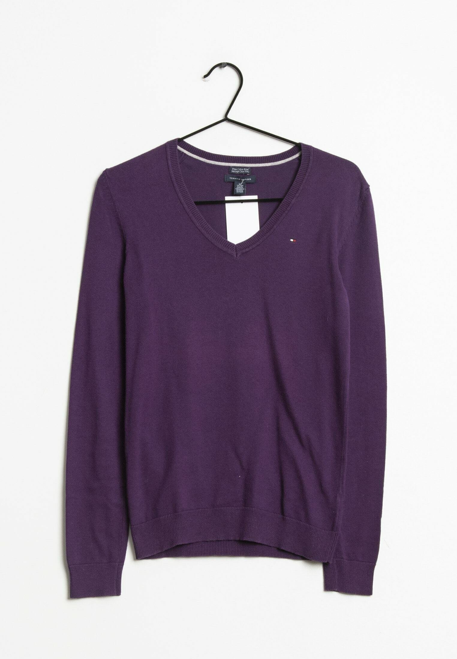 Tommy hilfiger purple jumper Clearance