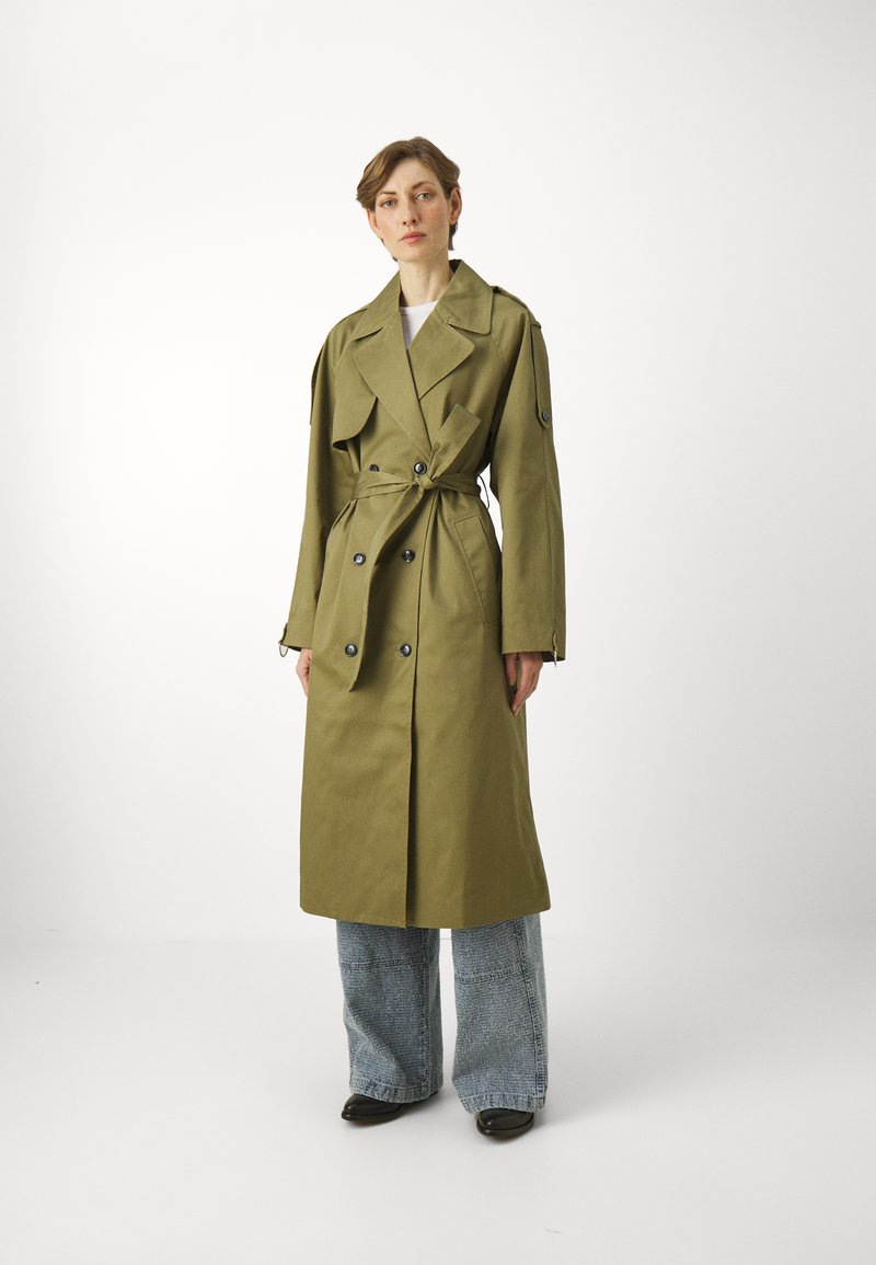 2nd Day 2ND TWILL - Trenčkot - martini olive