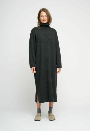 Jumper dress - charcoal melange
