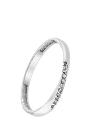 ZIRKONIA STAPEL SWING - Bague - silberfarben weiß