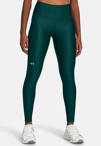 Under Armour - HIRISE LEG - Leggingek - hydro teal white Miniatűr kép 1