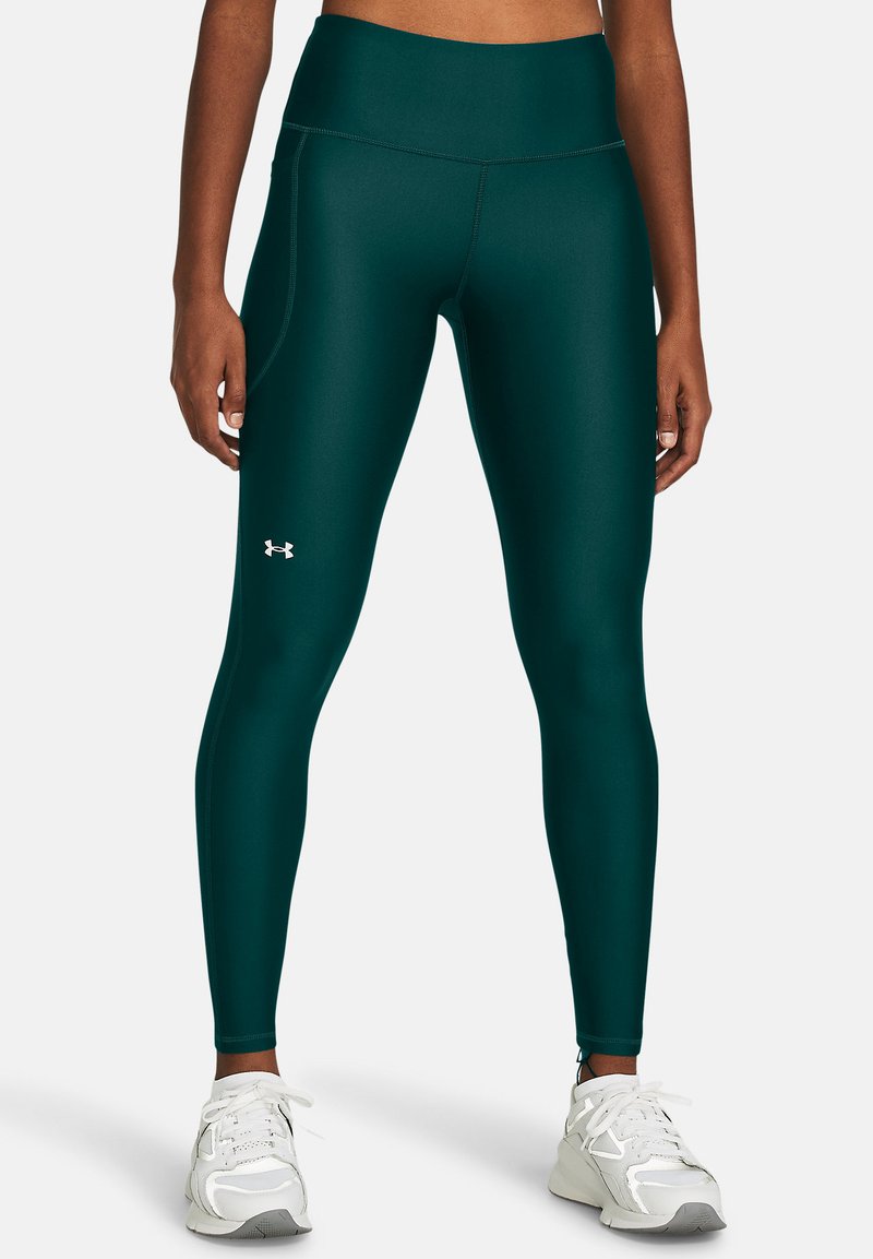 Under Armour LEGGING - Tajice - hydro teal white