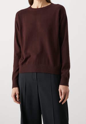 Strickpullover - dark brown