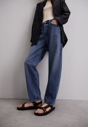 Straight leg jeans - dark blue