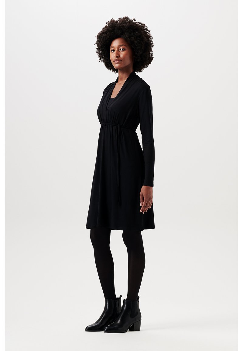 Esprit Maternity Sukienka z dżerseju/czarny Zalando.pl