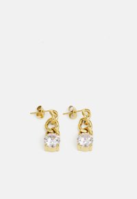 EARRINGS ESSENTIAL - Ohrringe - gold-coloured/white