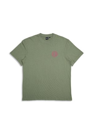 Print T-shirt - pine green