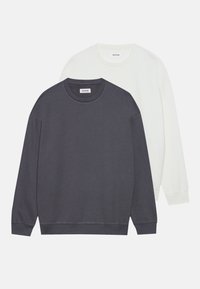 Unselected, dark grey/off-white