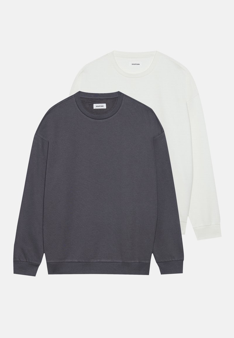 YOURTURN Sweatshirt dunkelgrau