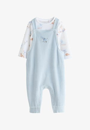 Next, REGULAR FIT - SET - Body - blue elephant print