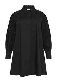 Kaffe Curve MYNTHIA  - Hverdagskjole - black deep