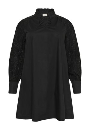 Kaffe Curve MYNTHIA  - Freizeitkleid - black deep