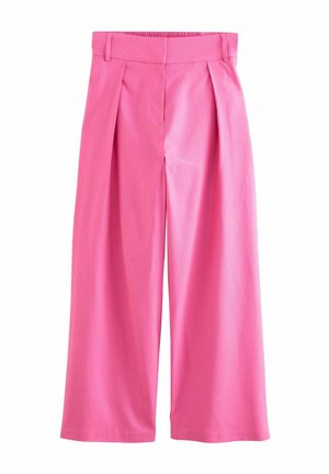 ELASTIC BACK WIDE LEG  - Pantaloni - pink