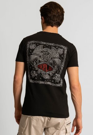 T-shirt imprimé - black