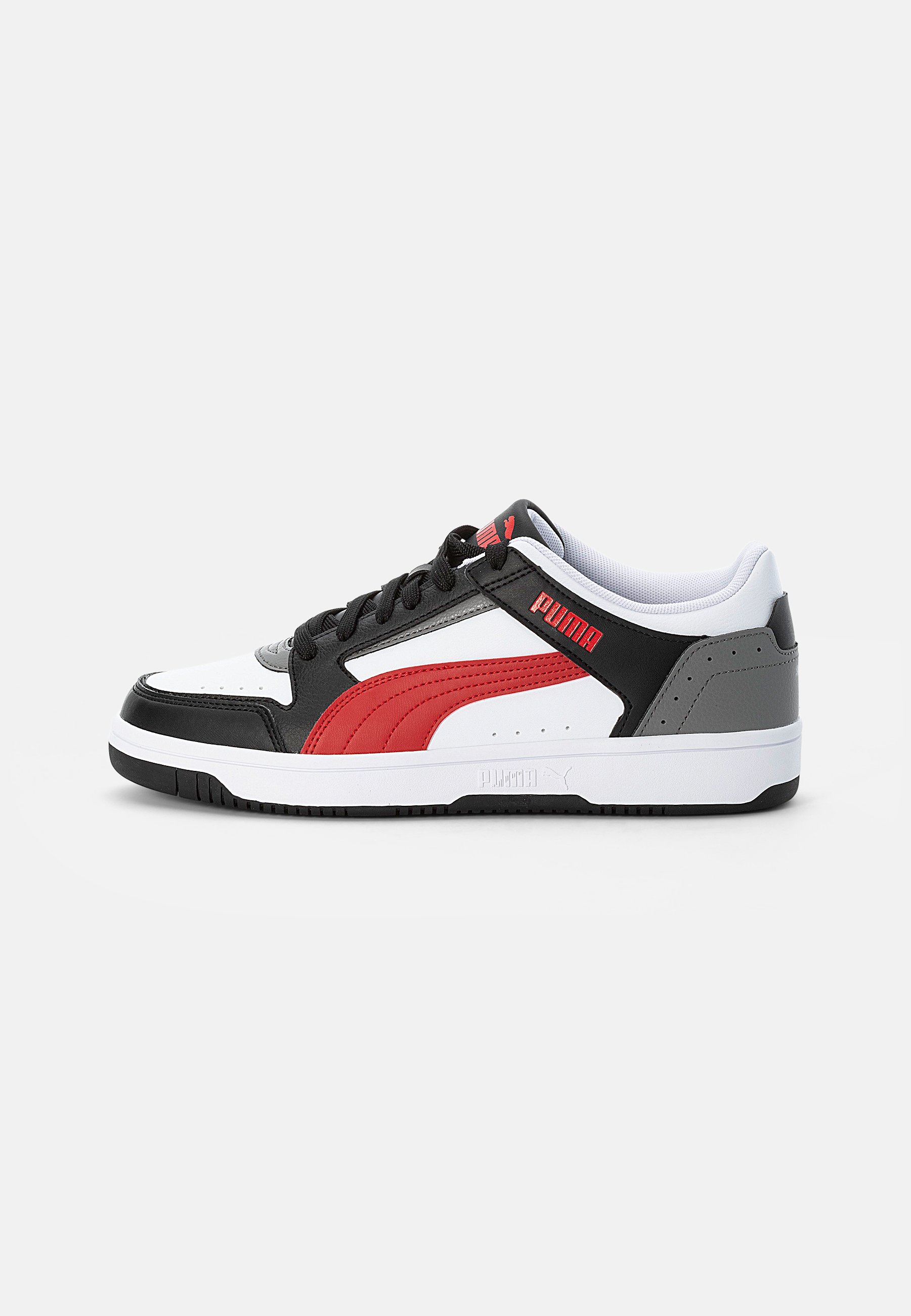 Puma REBOUND UNISEX - Zapatillas puma white/urban red/puma white/blanco Zalando.es