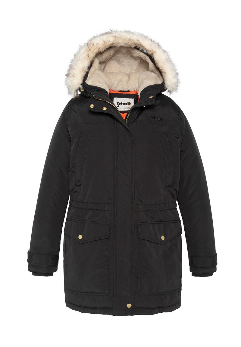 Schott Parka zwart