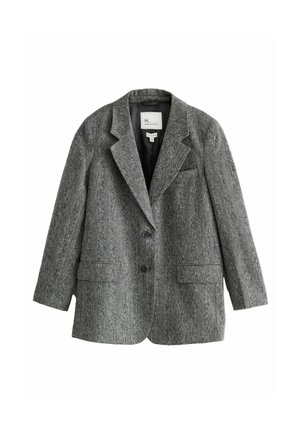 REGULAR FIT  - Blazer - black white