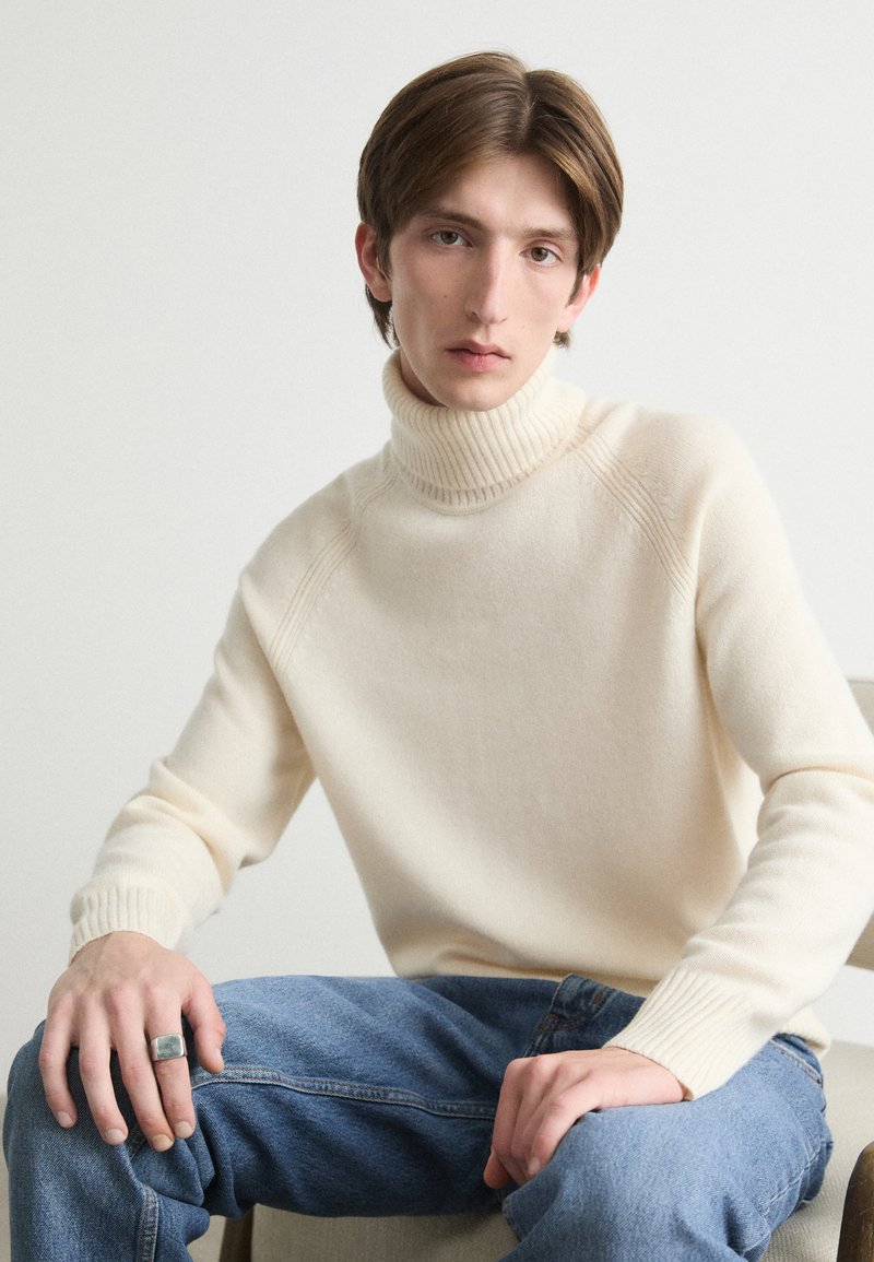BOSS - ELOGICO - Jumper - open white, Enlarge