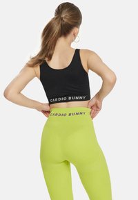 Cardio Bunny Pajkice – hlače - neon green