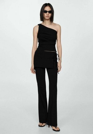 MOKA - Trousers - black