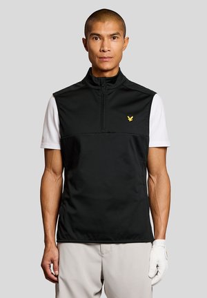 HALF ZIP WINDJAMMER  - Weste - z jet black