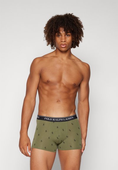 Polo Ralph Lauren TRUNK 3 PACK - Uske bokserice - olive/black/grey