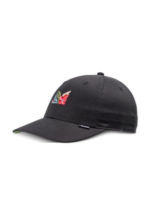 FLOWERS - Cap - black