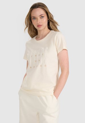 4F, - T-shirt z nadrukiem