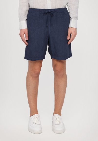 120% Lino MEN BERMUDA - Pantaloni scurți - navy blue fade