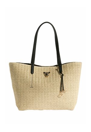 Geantă de pânză - natural raffia