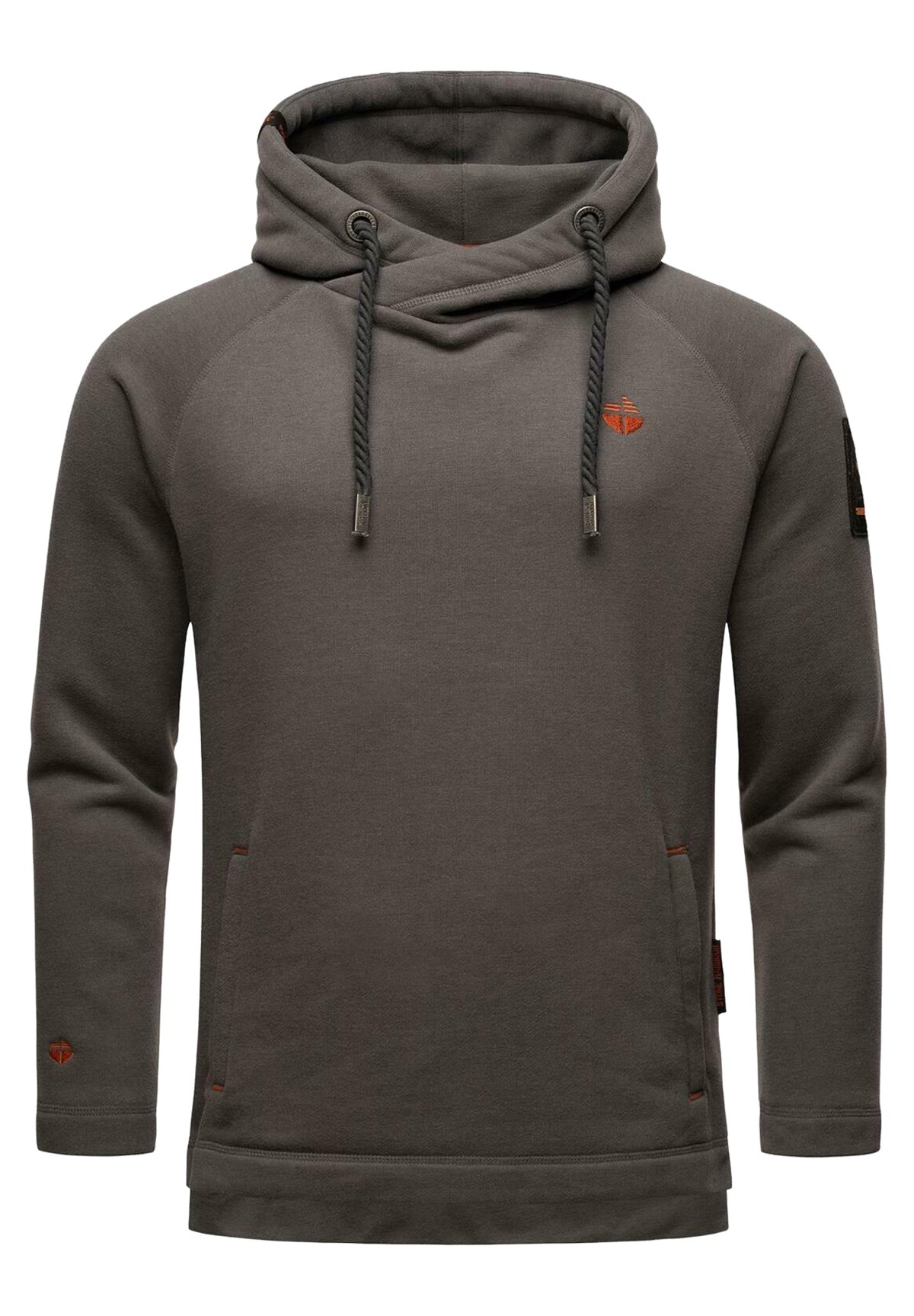 Uomo Maglieria e Felpe STONE HARBOUR CASPIAN SAILOR - Felpa con cappuccio - dark grey/grigio scuro Uomo Maglieria e Felpe STONE HARBOUR CASPIAN SAILOR - Felpa con cappuccio - dark grey/grigio scuro