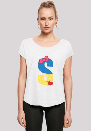 DISNEY ALPHABET S IS FOR SNOW  - Print T-shirt - white