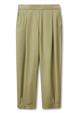 United Colors of Benetton WITH PLEATS - Trousers - green