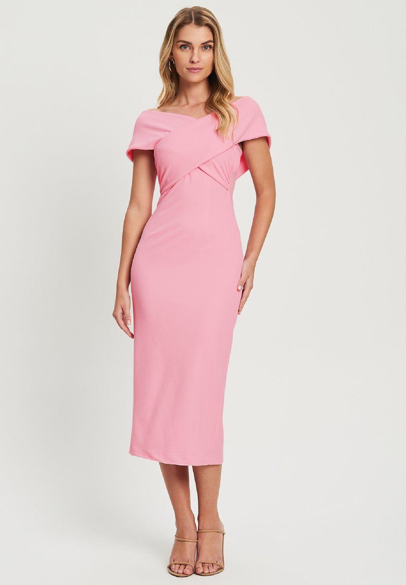 TUSSAH YASMIN Robe fourreau pale pink/rose clair ZALANDO.FR