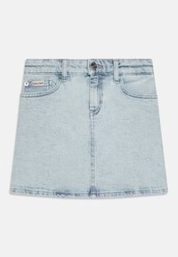 Calvin Klein Jeans - HERO SKIRT CLEAR - Džinsinis sijonas - clean sky blue Miniatiūros vaizdas 1