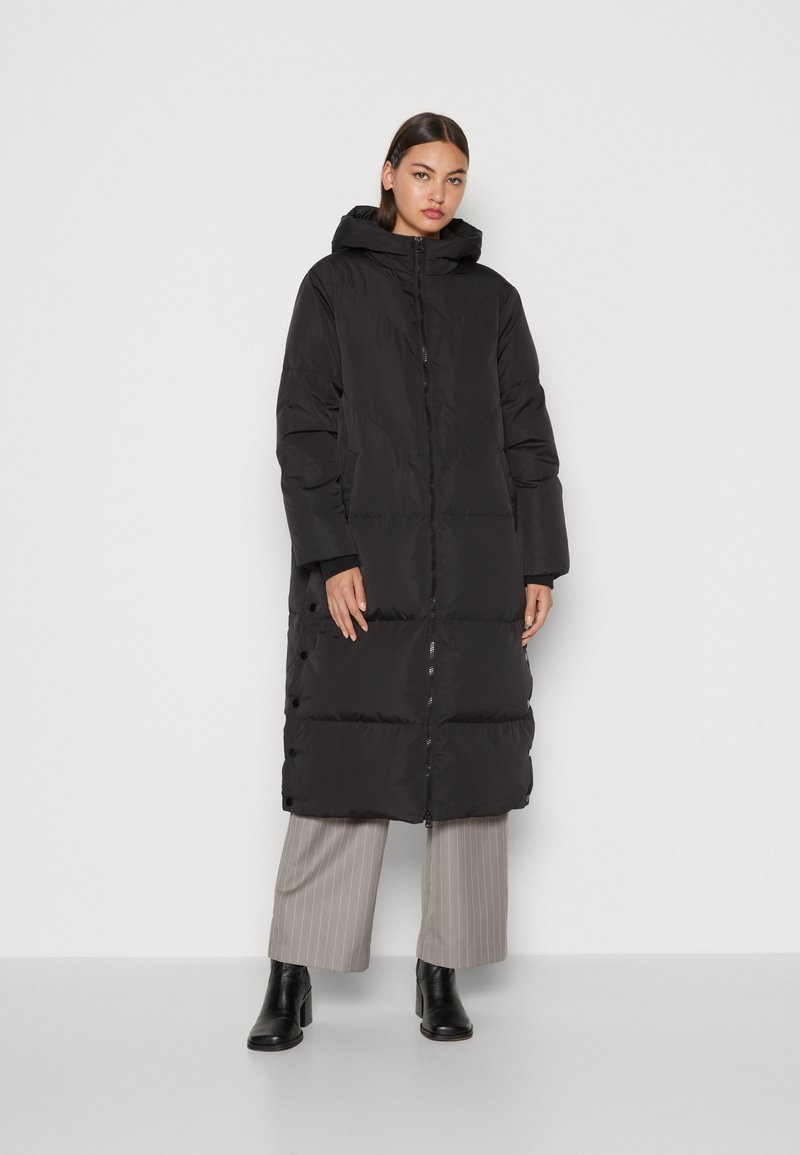 YAS - YASIRIMA LONG COAT  - Vinterkåpe / -frakk - black, Forstørre