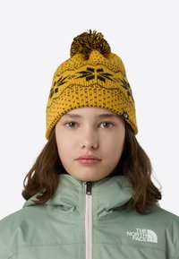 The North Face KIDS CABIN SKI TUKE - Čepice - summit gold jacquard