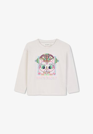 Billieblush, LONG SLEEVE T-SHIRT KID GIRL - Longsleeve - ivory